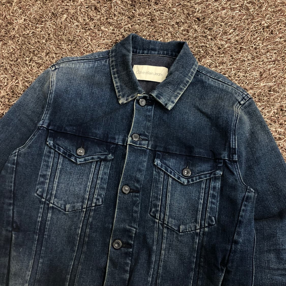 캘빈클라인 워싱 데님 자켓 청자켓 상품이미지2