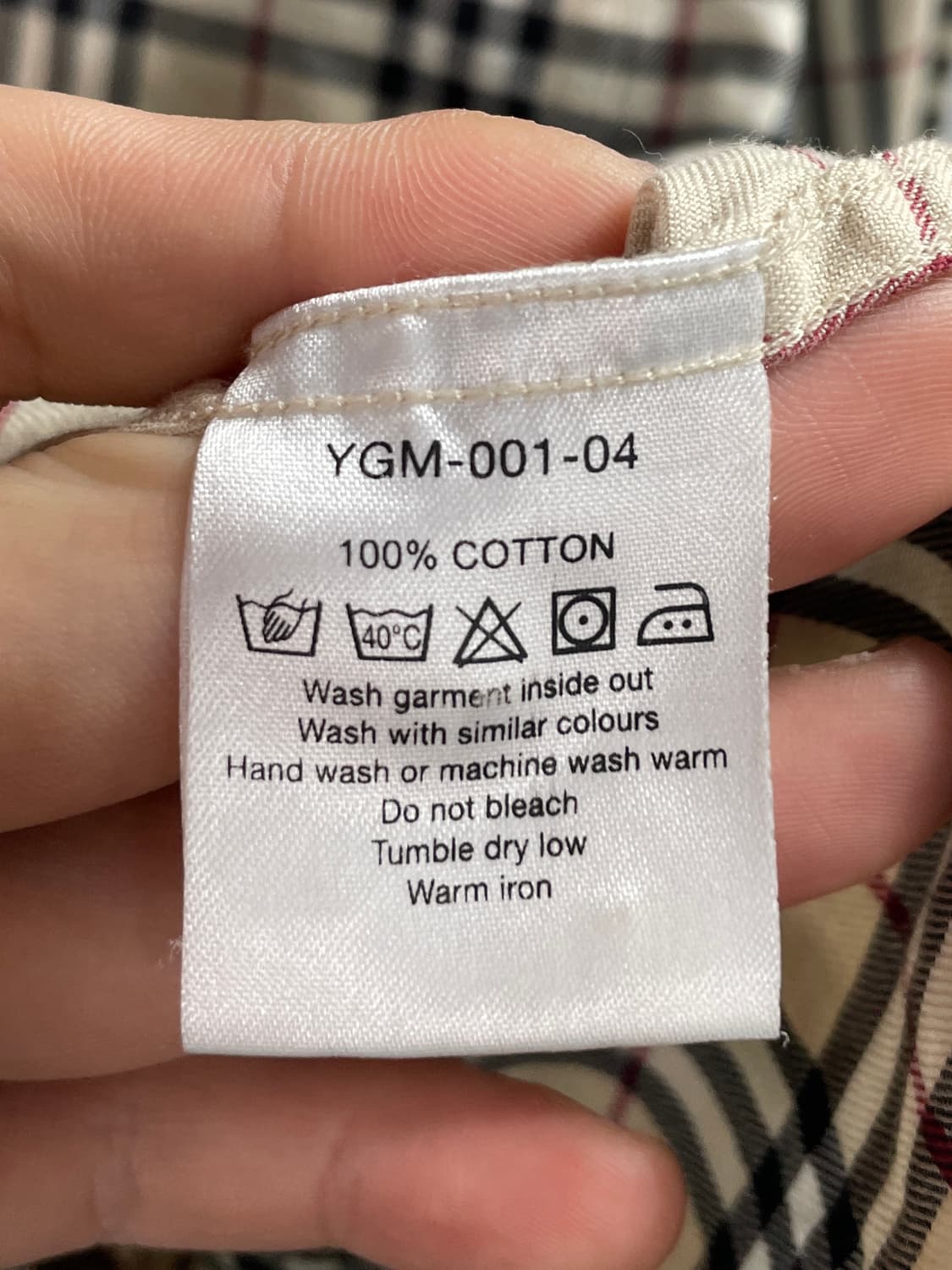 버버리 우먼스 노바체크 포켓 셔츠 (on.510) 상품이미지6