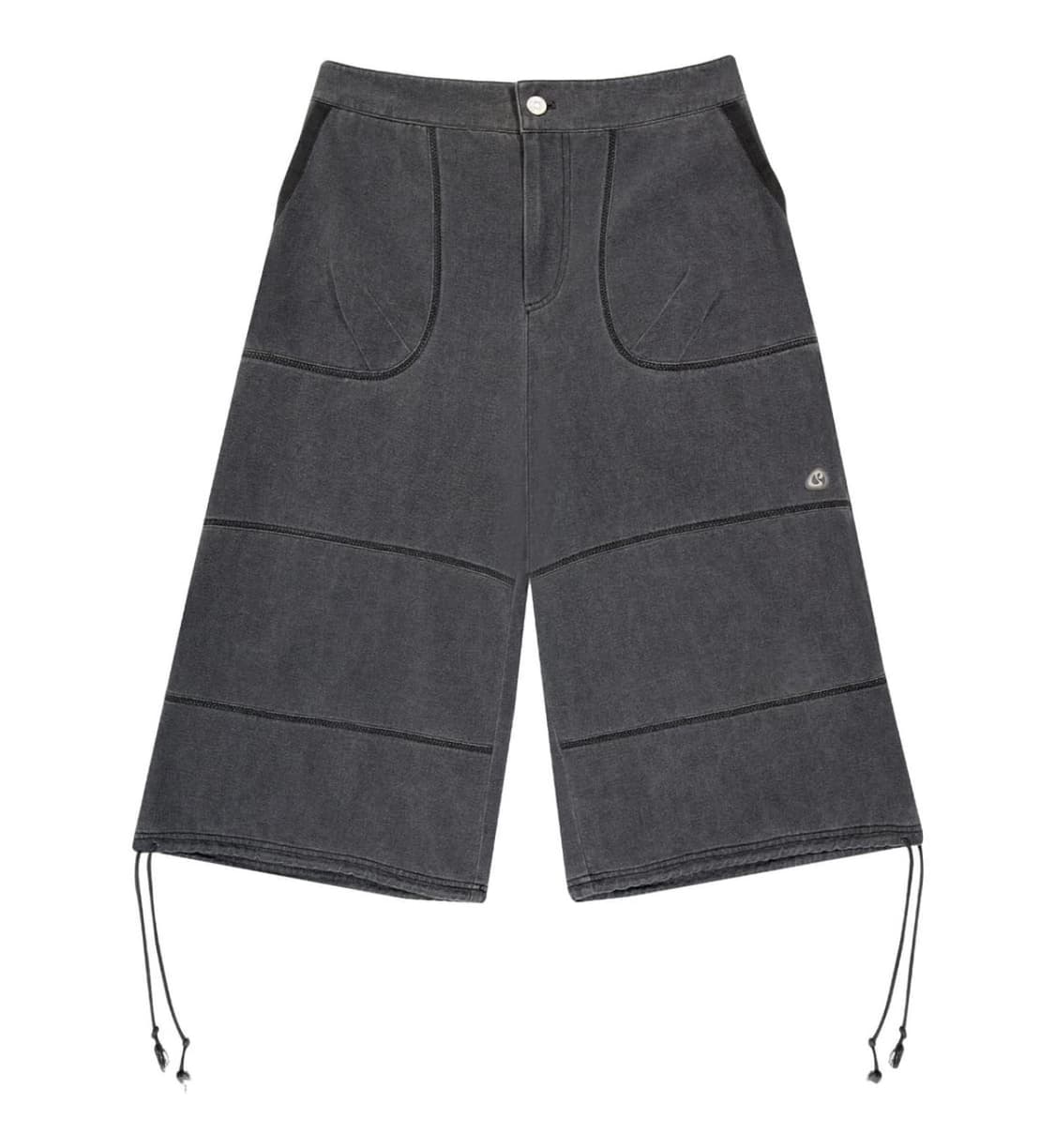 코이세이오 지그재그팬츠 챠콜 2사이즈 상품이미지1