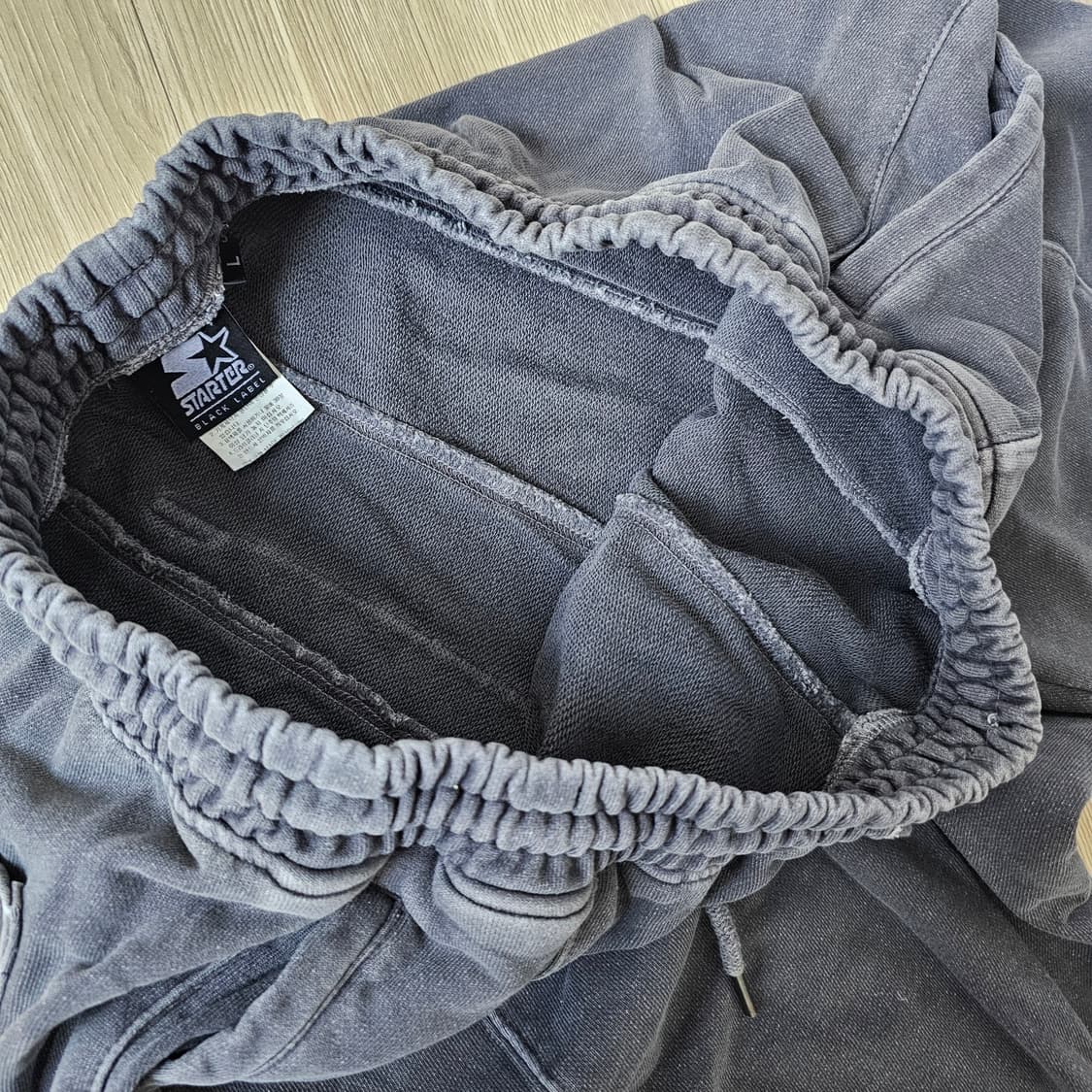 L~XL 스타터 트레이닝 츄리닝 조거 팬츠 바지 그레이 2~3회착 34 상품이미지5