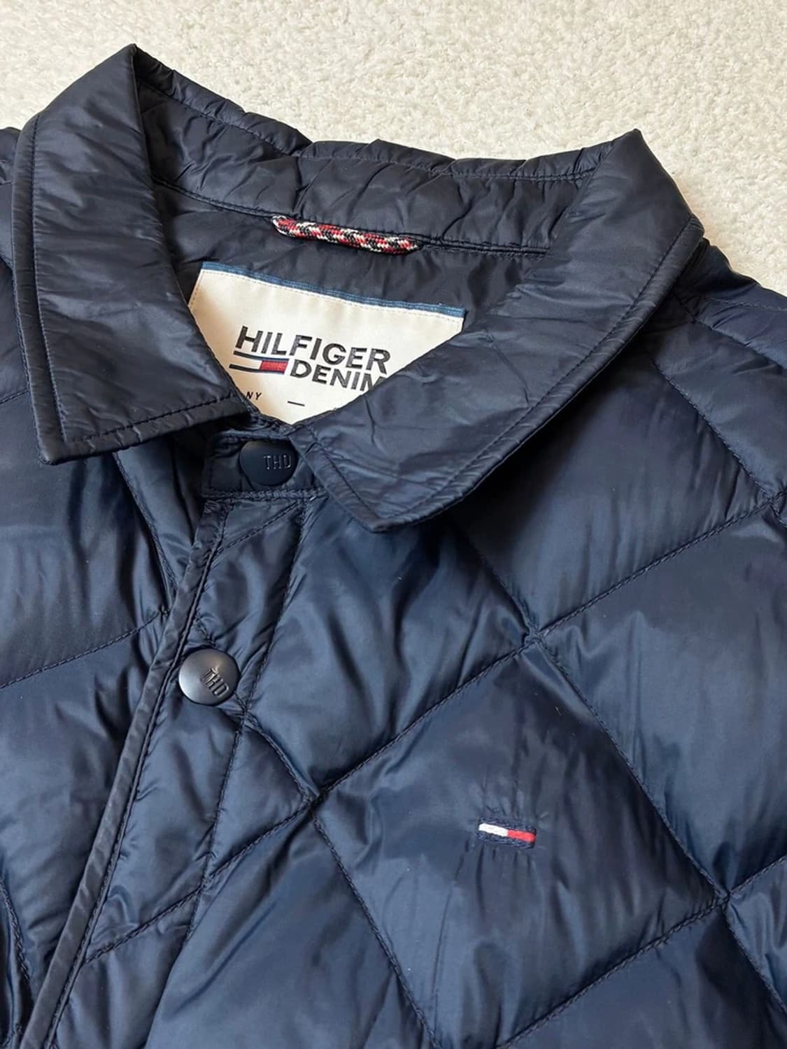 타미힐피거 경량 카라 퀼팅 패딩 자켓 PN6719 상품이미지3