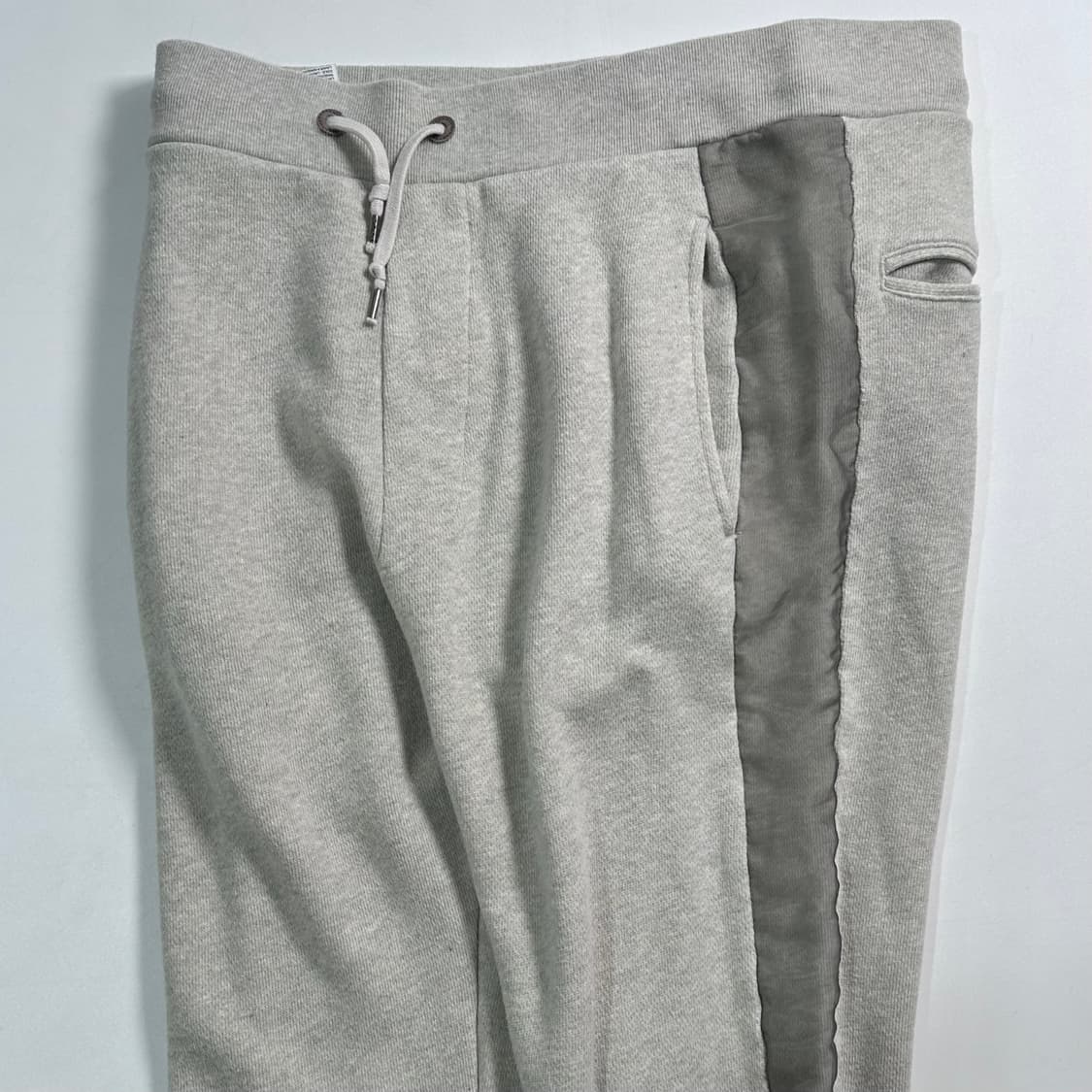 디젤 사이드 시스루디테일 스웻 팬츠 상품이미지4