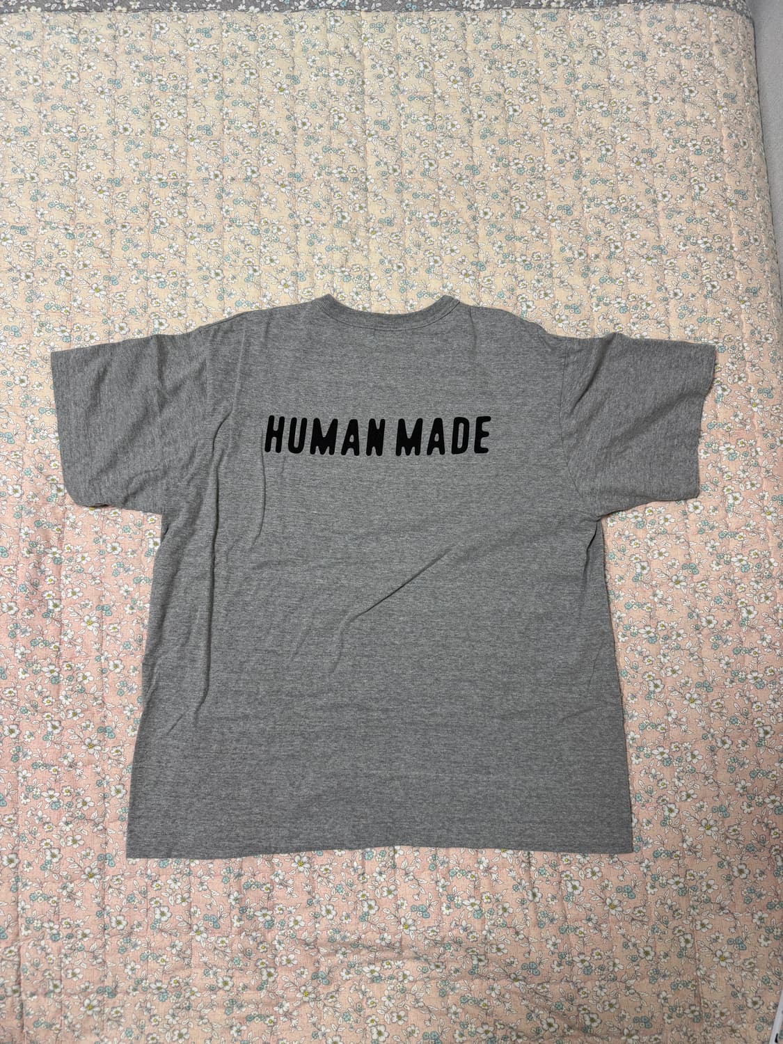 휴먼메이드 스몰 로고 티셔츠 그레이 XL 상품이미지2