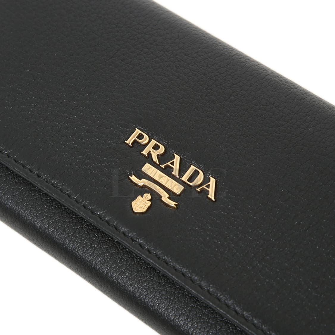 프라다 비텔로 레더 블랙 장지갑 1MH132 플랩지갑 상품이미지7