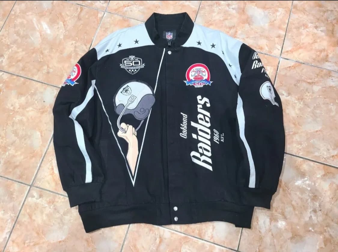 NFL 오클랜드 레이더스 자켓(6XL) 상품이미지3