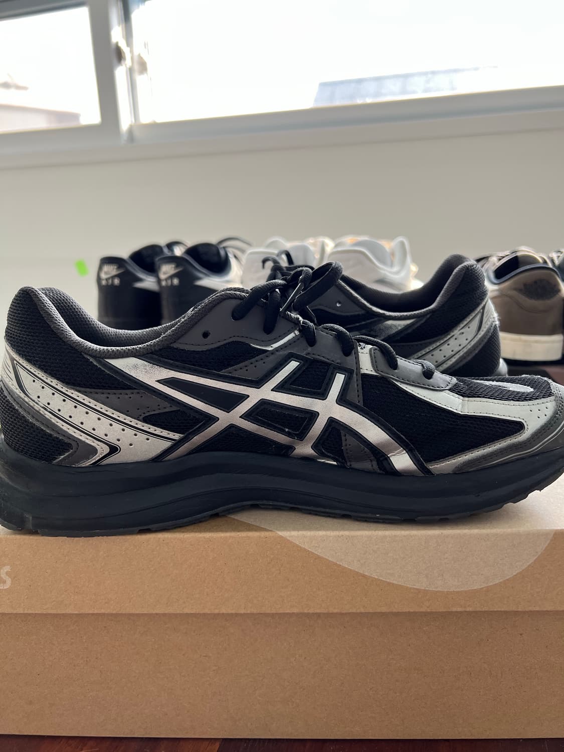 아식스 조그 100S 블랙퓨어실버 290 상품이미지5