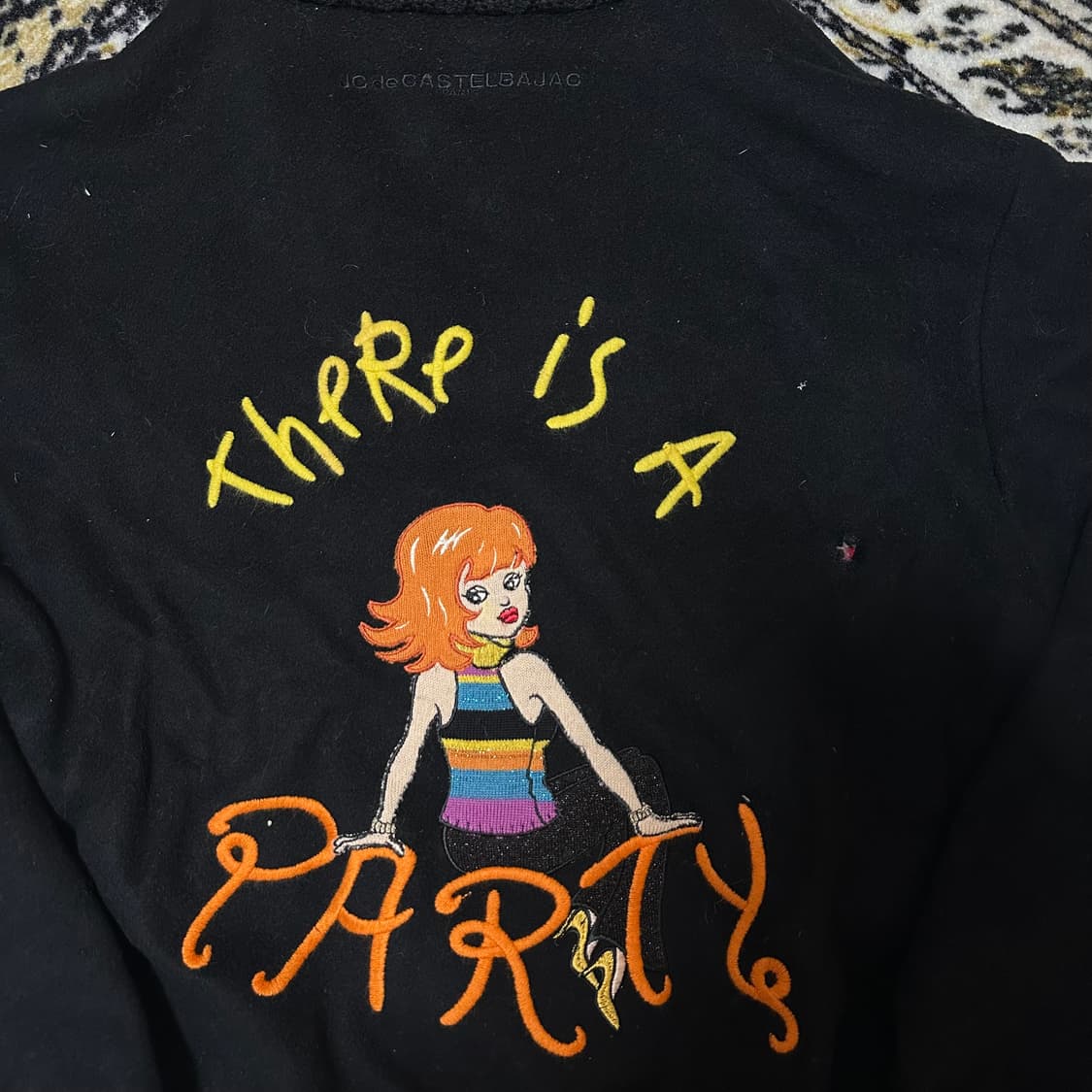 90s 까스텔바작 캐시미어 버진울 자켓 상품이미지9