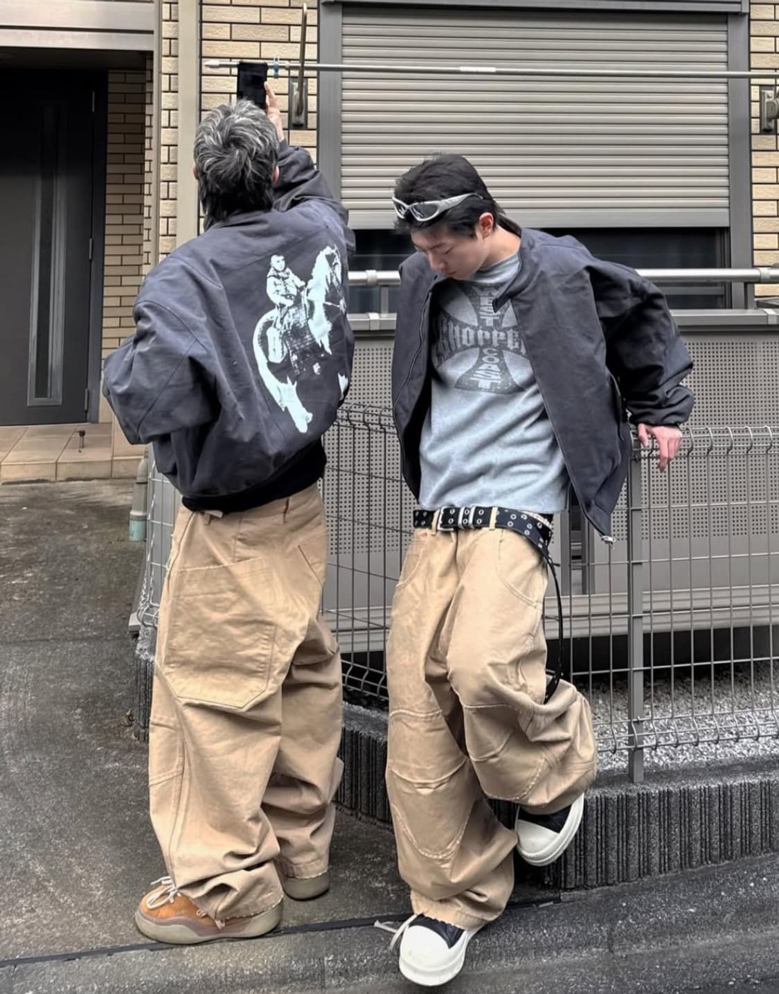 Mjd 카우보이 캔버스 해링턴 자켓 상품이미지4