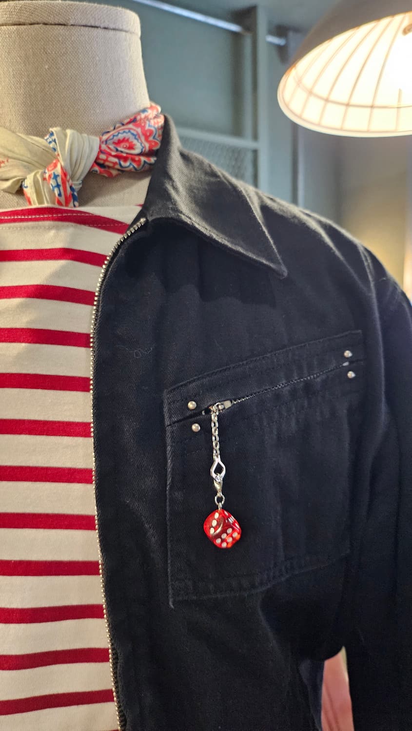 Buco Herringbone Zip up Work Jacket 상품이미지3