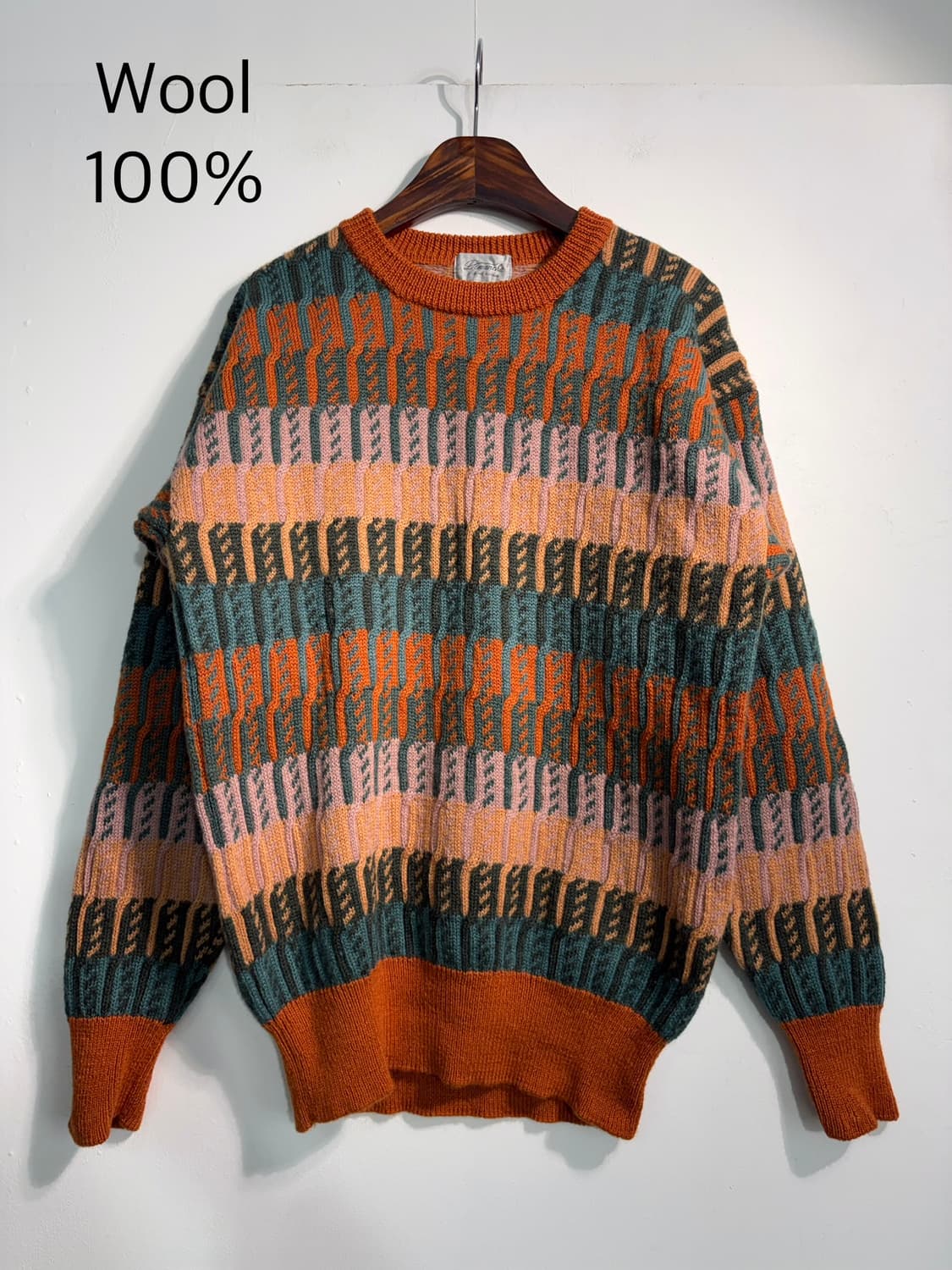 [m] 울 100% 니트 상품이미지1