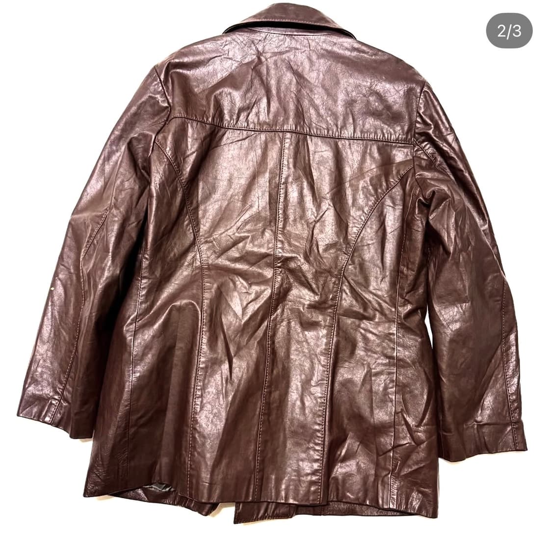 레더 코트 상품이미지2