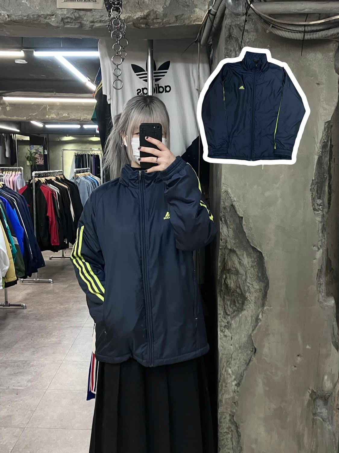 아디다스 점퍼 그린 100 #csz2703 상품이미지1