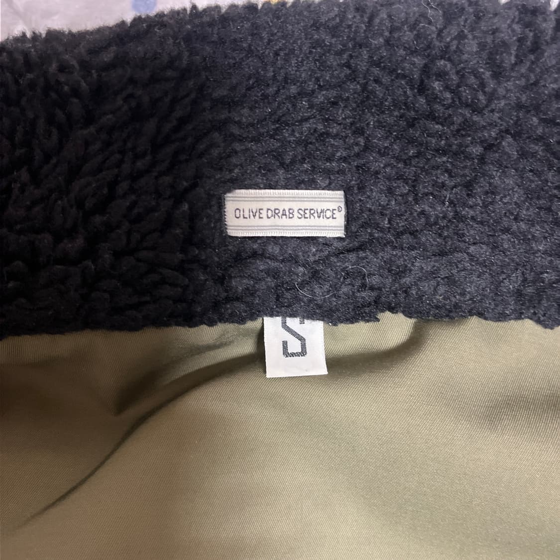 올리브드랩서비스 에어크루맨 파카 V1 블랙 S 상품이미지3