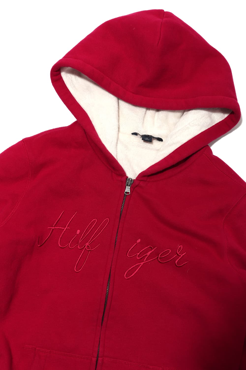 TOMMY HILFIGER 버건디 후드집업 women M 상품이미지4