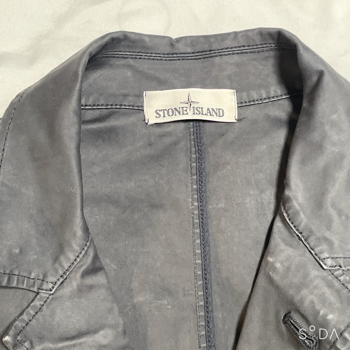 스톤아일랜드 왁스 코트 그레이 상품이미지2