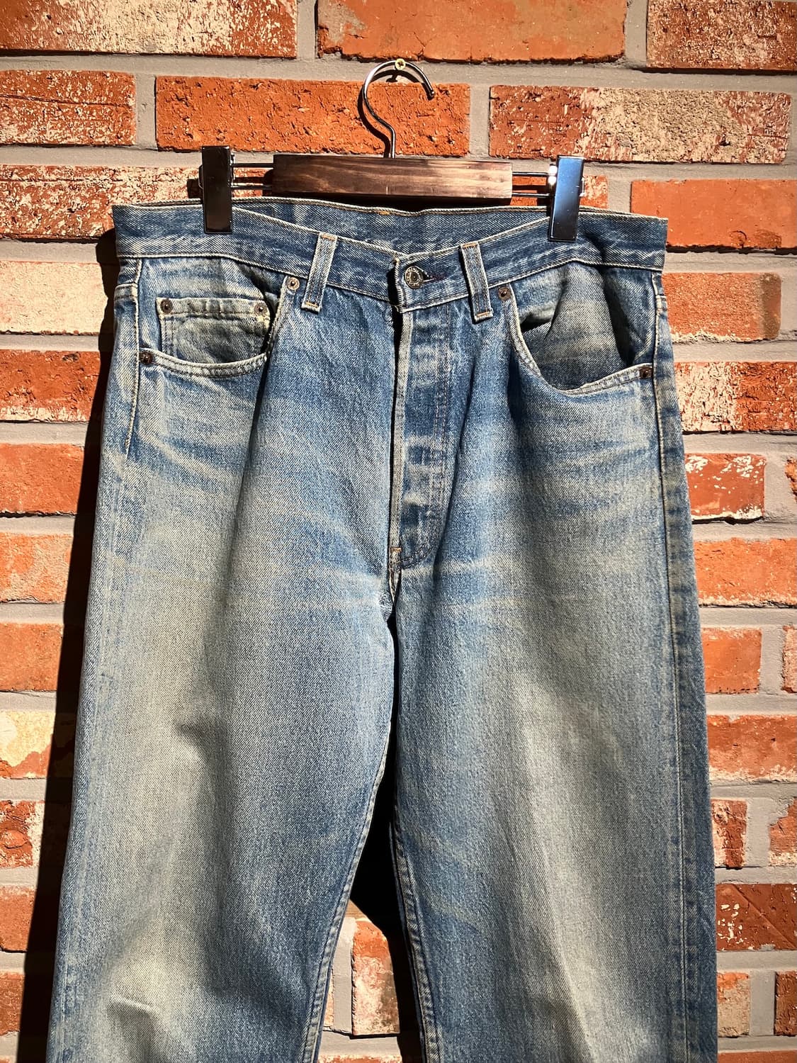 80s USA 빈티지 리바이스 501 데님 팬츠 상품이미지3