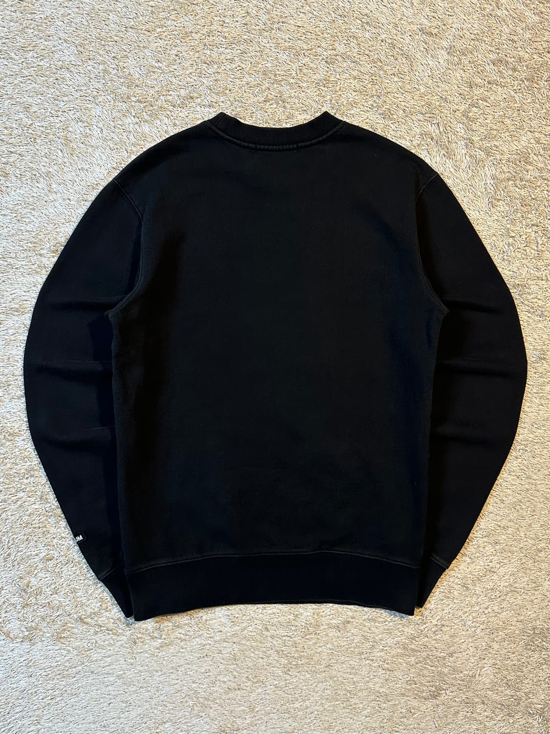 희귀) 베루툼 VERUTUM 로고 맨투맨 블랙 상품이미지4