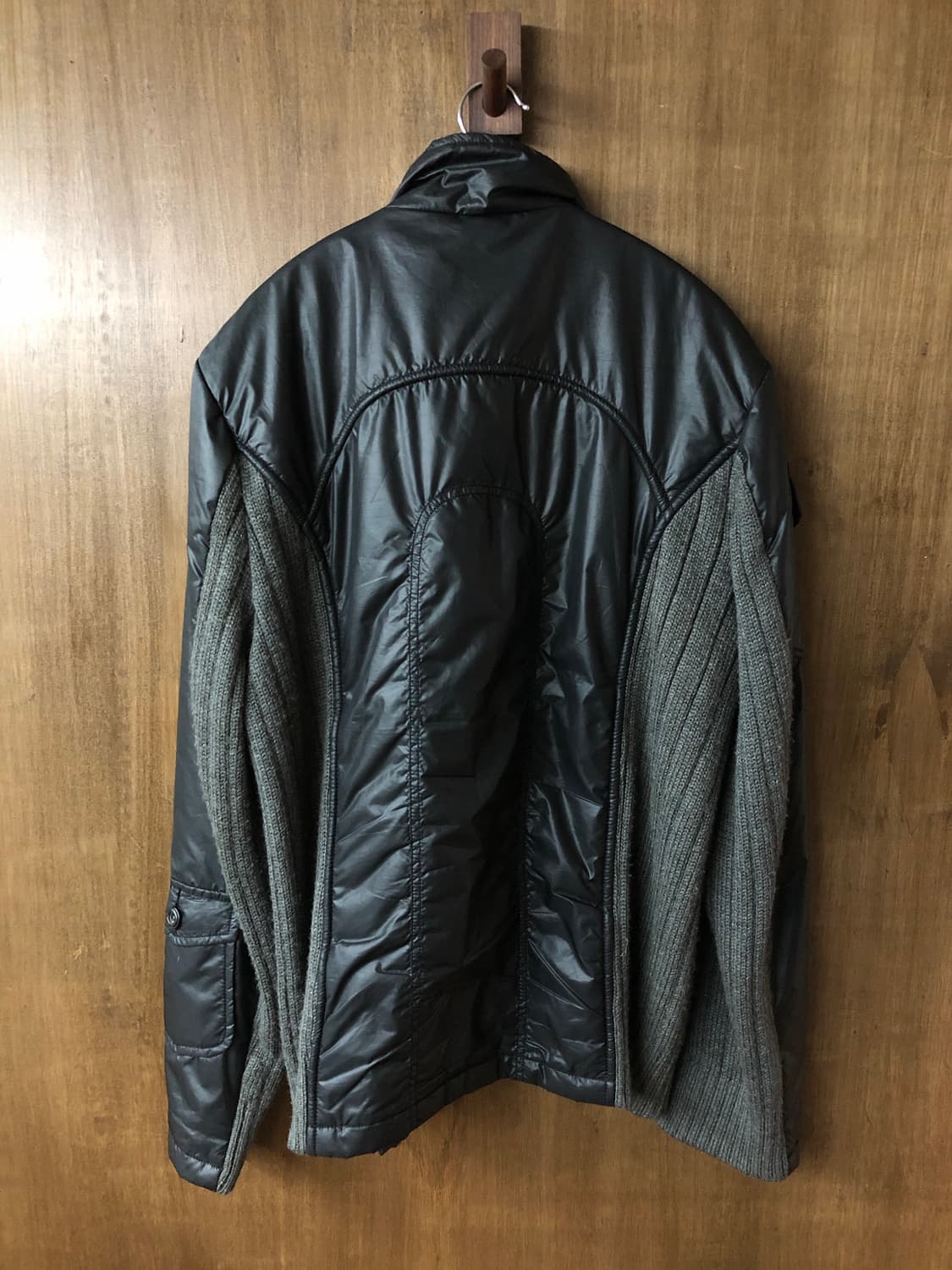 Emporio armani 니트 도킹 집업 자켓 XL 상품이미지7