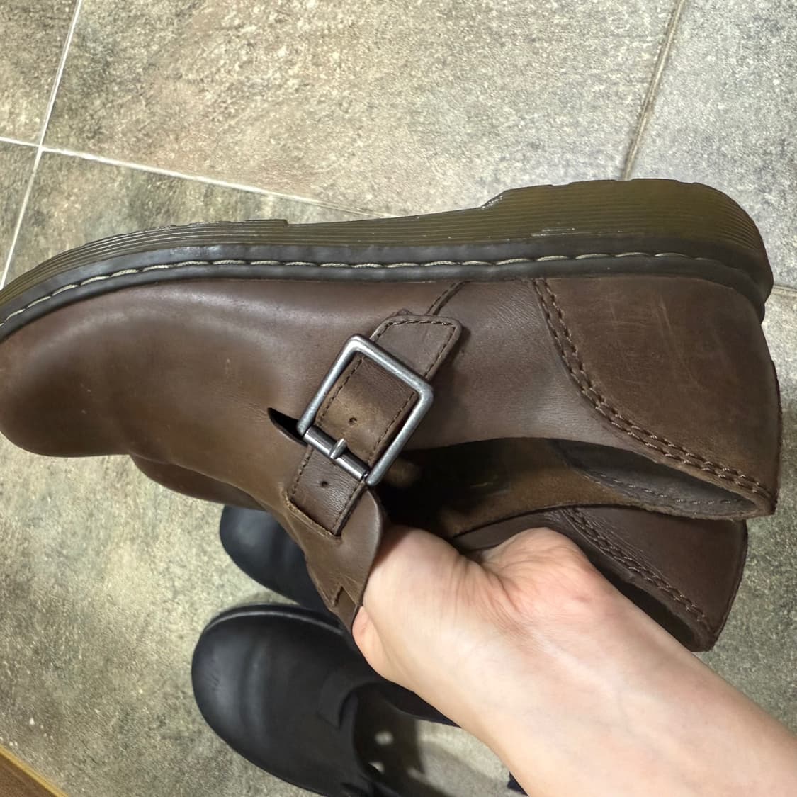 닥터마틴 패트리샤 uk4 다크브라운 상품이미지4