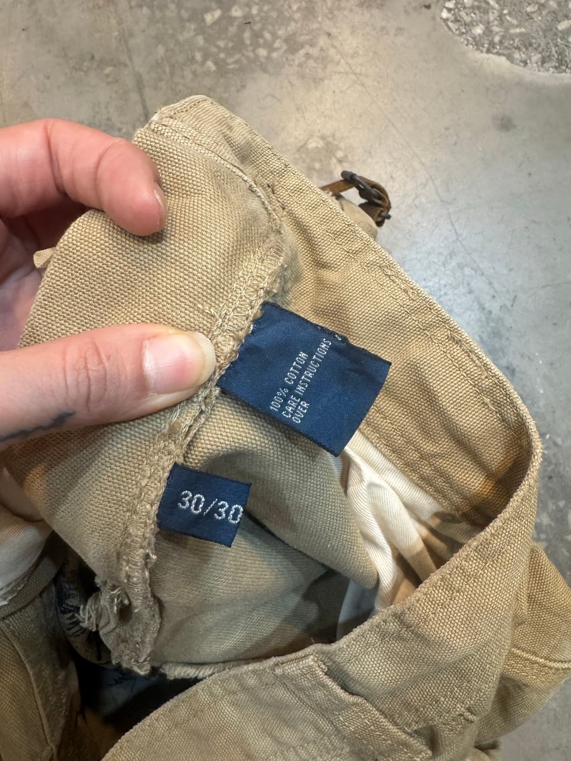 90s 랄프로렌 duck cargo pants 30inch 상품이미지7