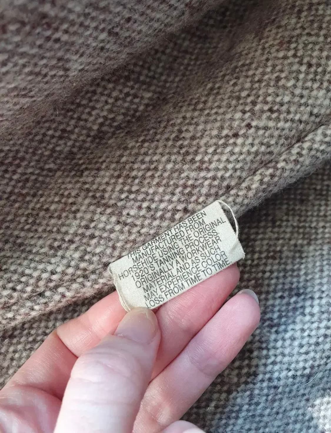 에어로레더 하프벨트 홀스하이드(말가죽) 자켓 38   상품이미지9