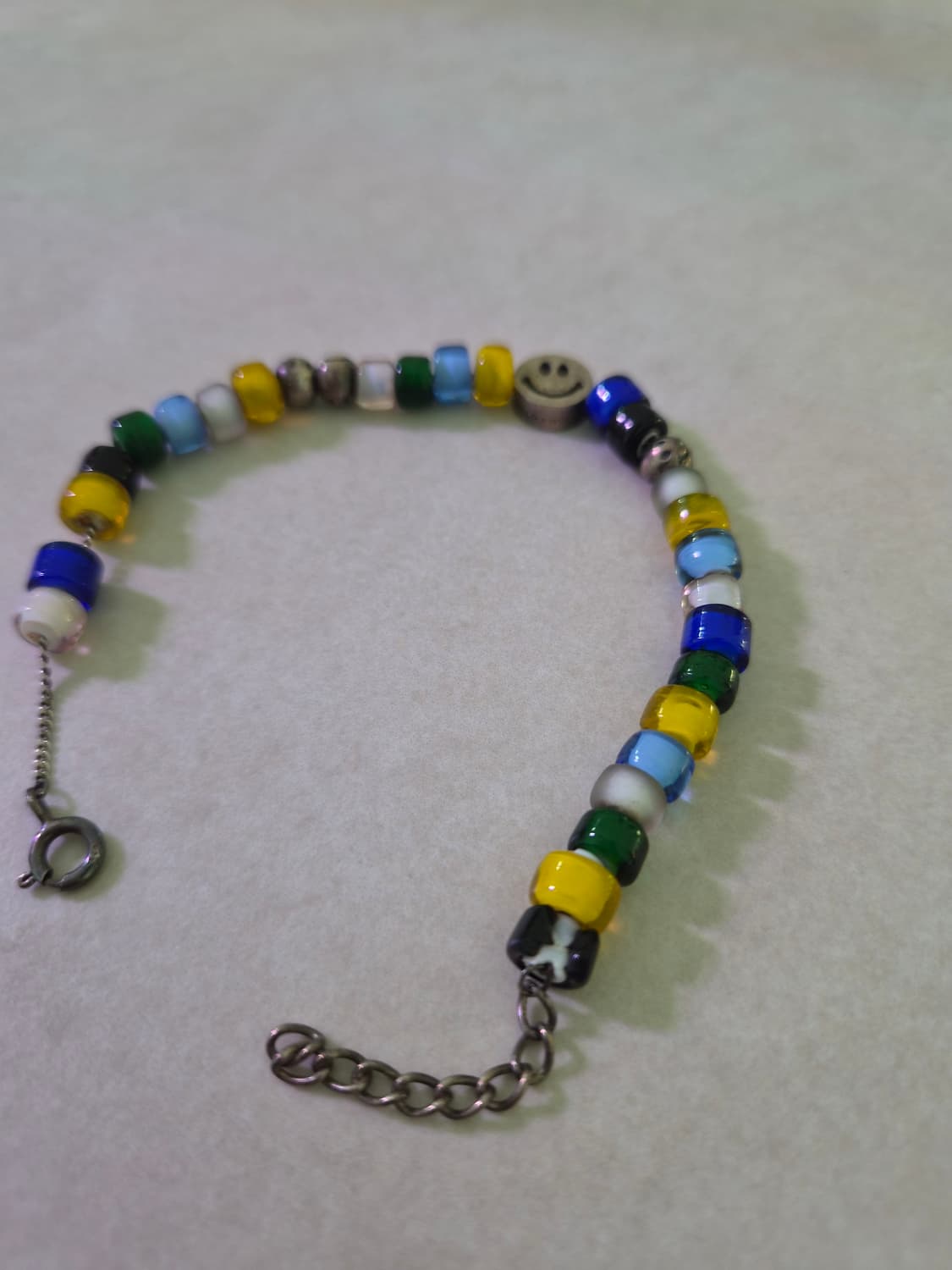 투델로 실버 비즈 팔찌 상품이미지2