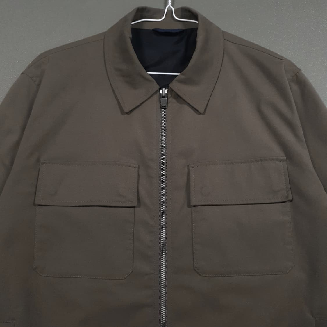 코오롱 에피그램 epigram 빈티지 포켓 점퍼 스윙 블루종 집업 자켓 상품이미지3