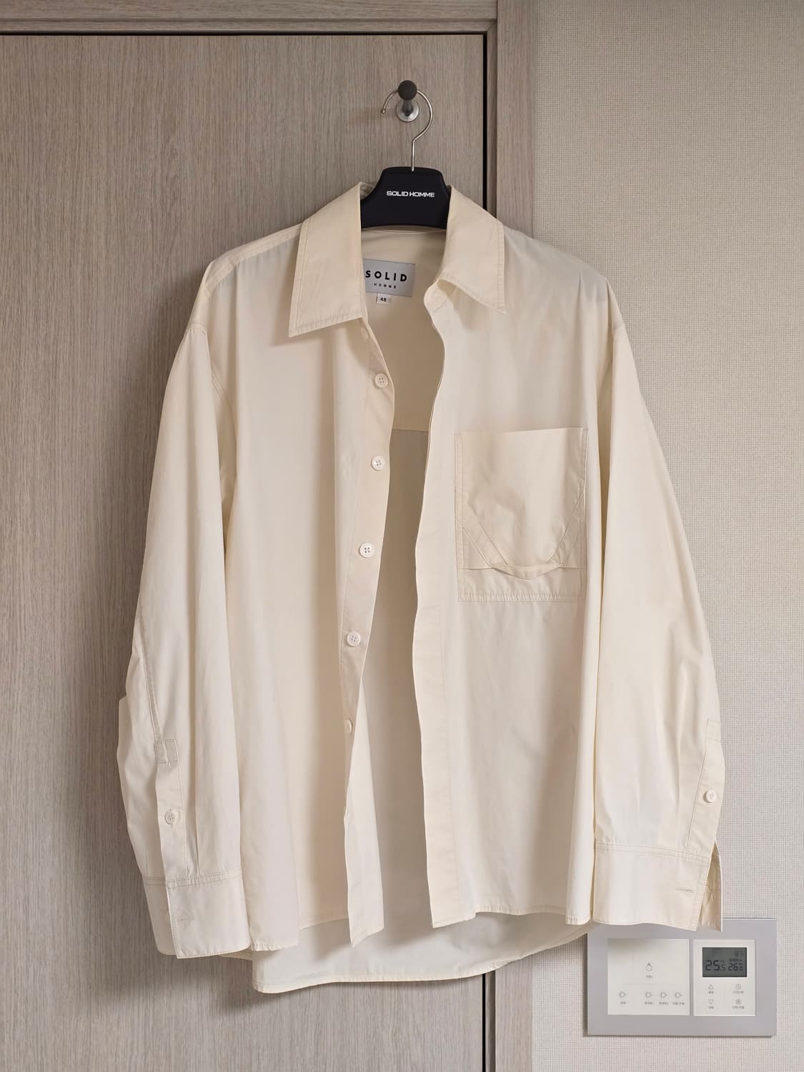 솔리드옴므 22ss 포켓 셔츠 48 상품이미지2