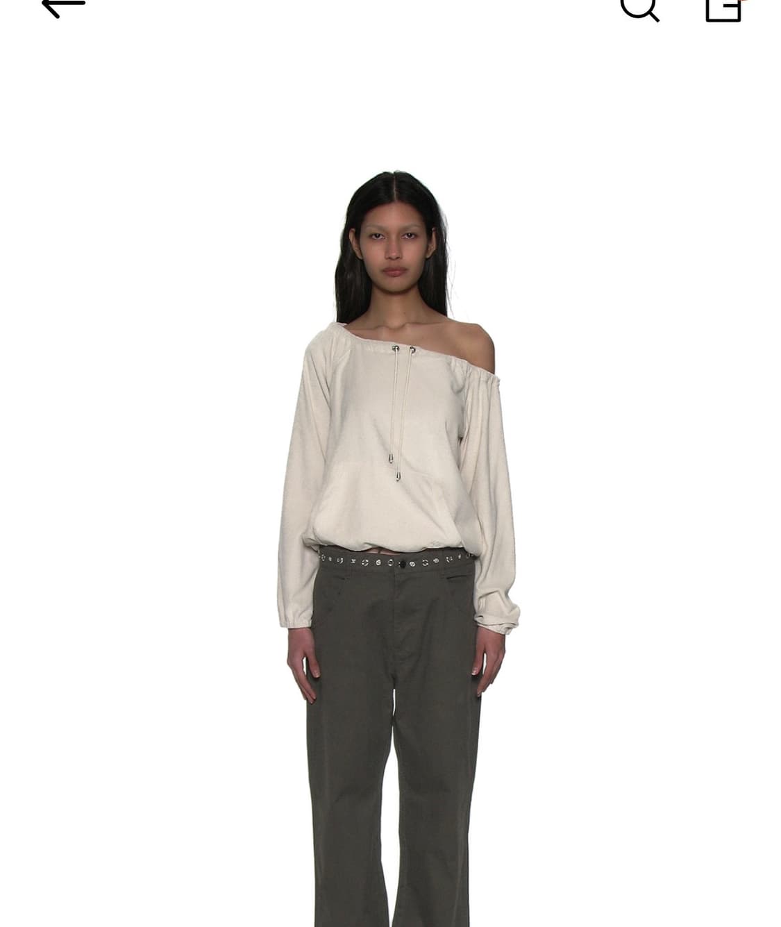 파르티멘토우먼 오프숄더탑 상품이미지1