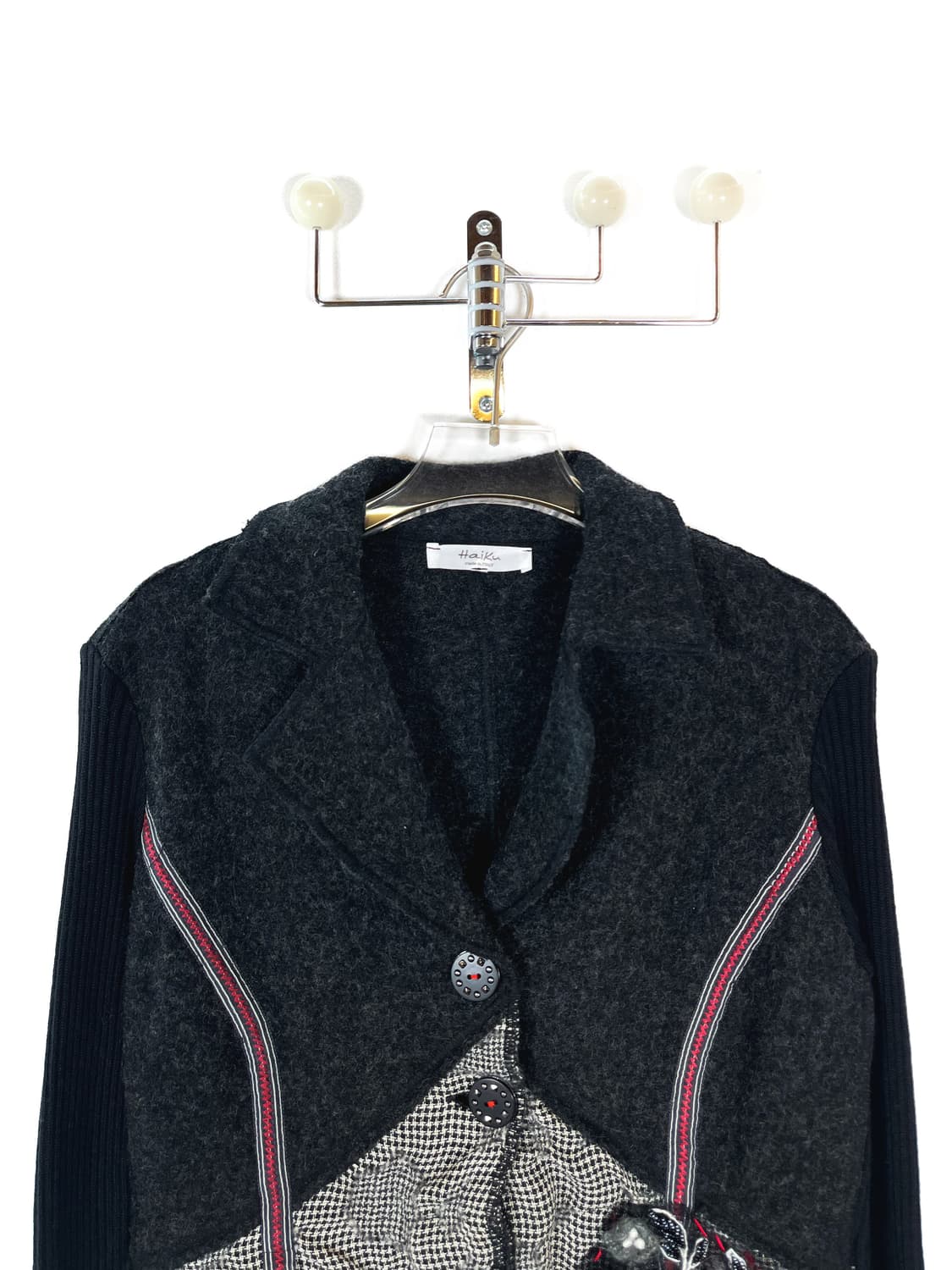 빈티지 이탈리안 플라워 코사지 울 재킷 상품이미지6