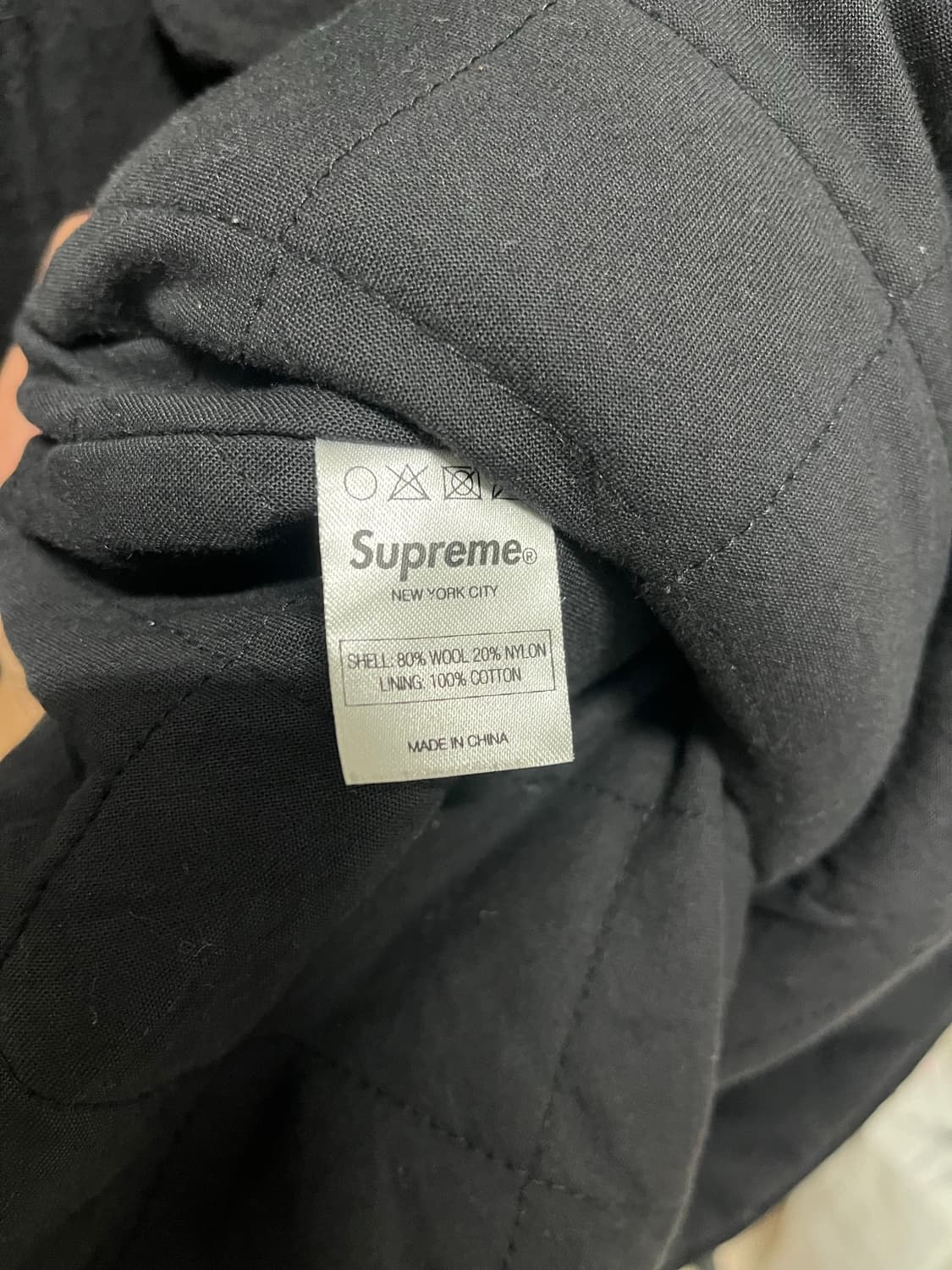 08s 슈프림 울 크루저 자켓 코트 상품이미지3