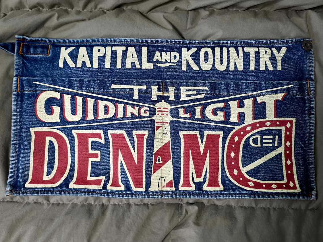 캐피탈 guiding light 데님 에이프런 상품이미지1