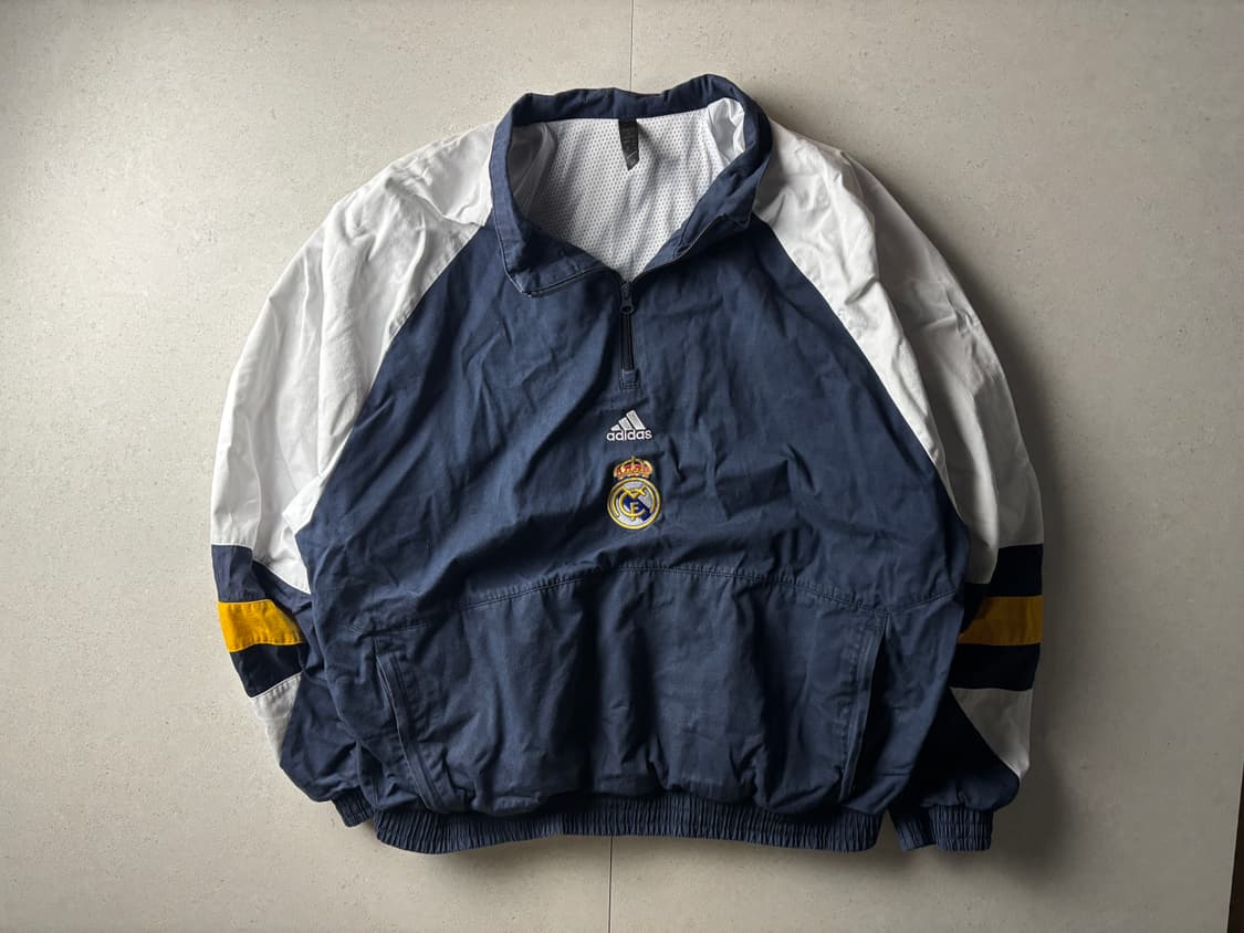 아디다스 레얄마드리드 아노락 반집업 상품이미지1