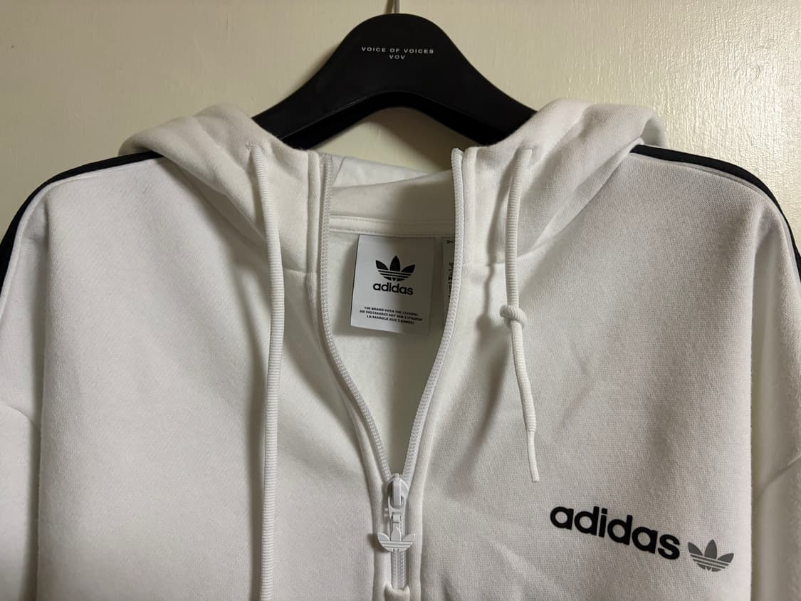 아디다스 불꽃라인 오버핏 아노락후드 S 상품이미지2