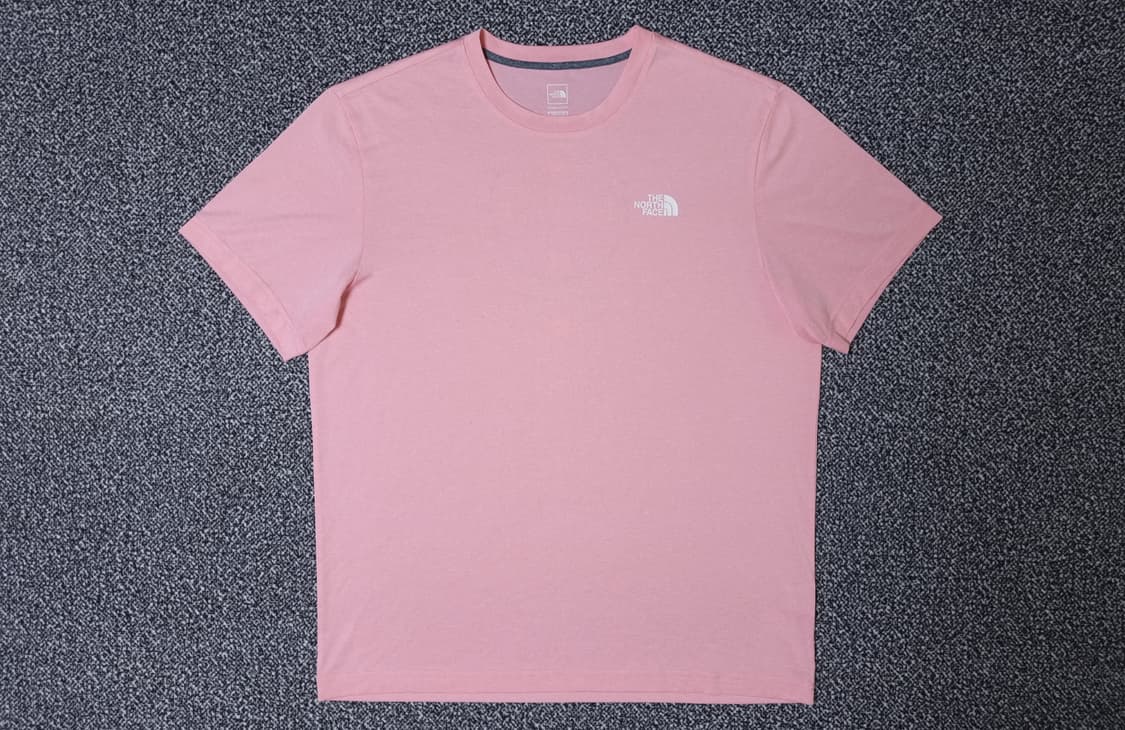 [무료배송][110]노스페이스 남성용 라운드 반팔티 상품이미지1