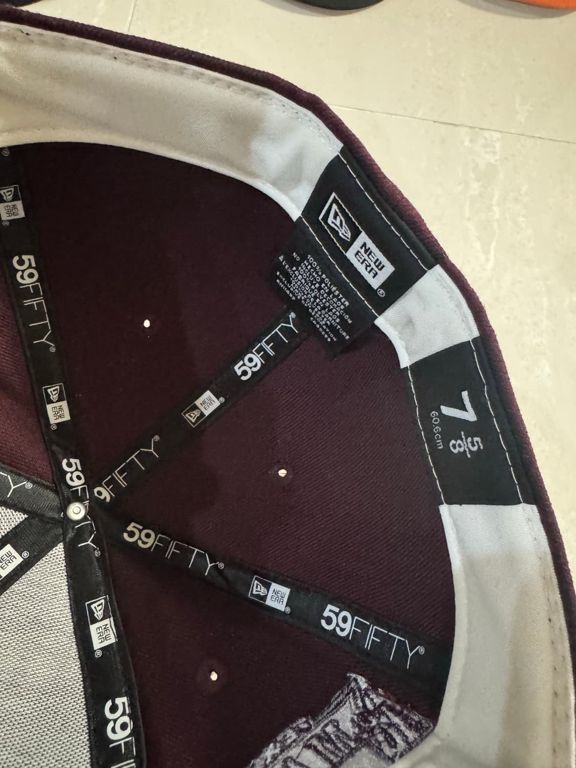 뉴에라 텍사스 a&m aggies 캡 미시착 5/8 처분  상품이미지4