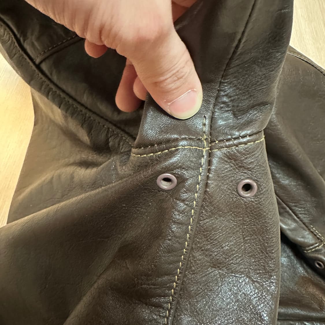 이스트맨레더 A-2 40사이즈 상품이미지8