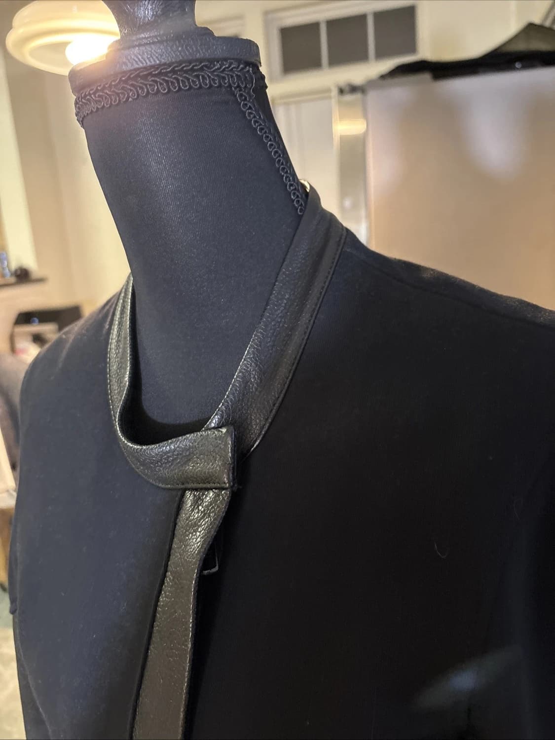 헬무트 랭 레더 패널 믹스 자켓 상품이미지4