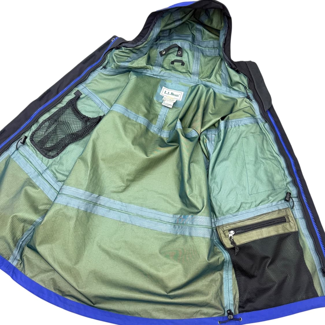 엘엘빈 블루 고어텍스 바람막이 후드자켓 상품이미지8