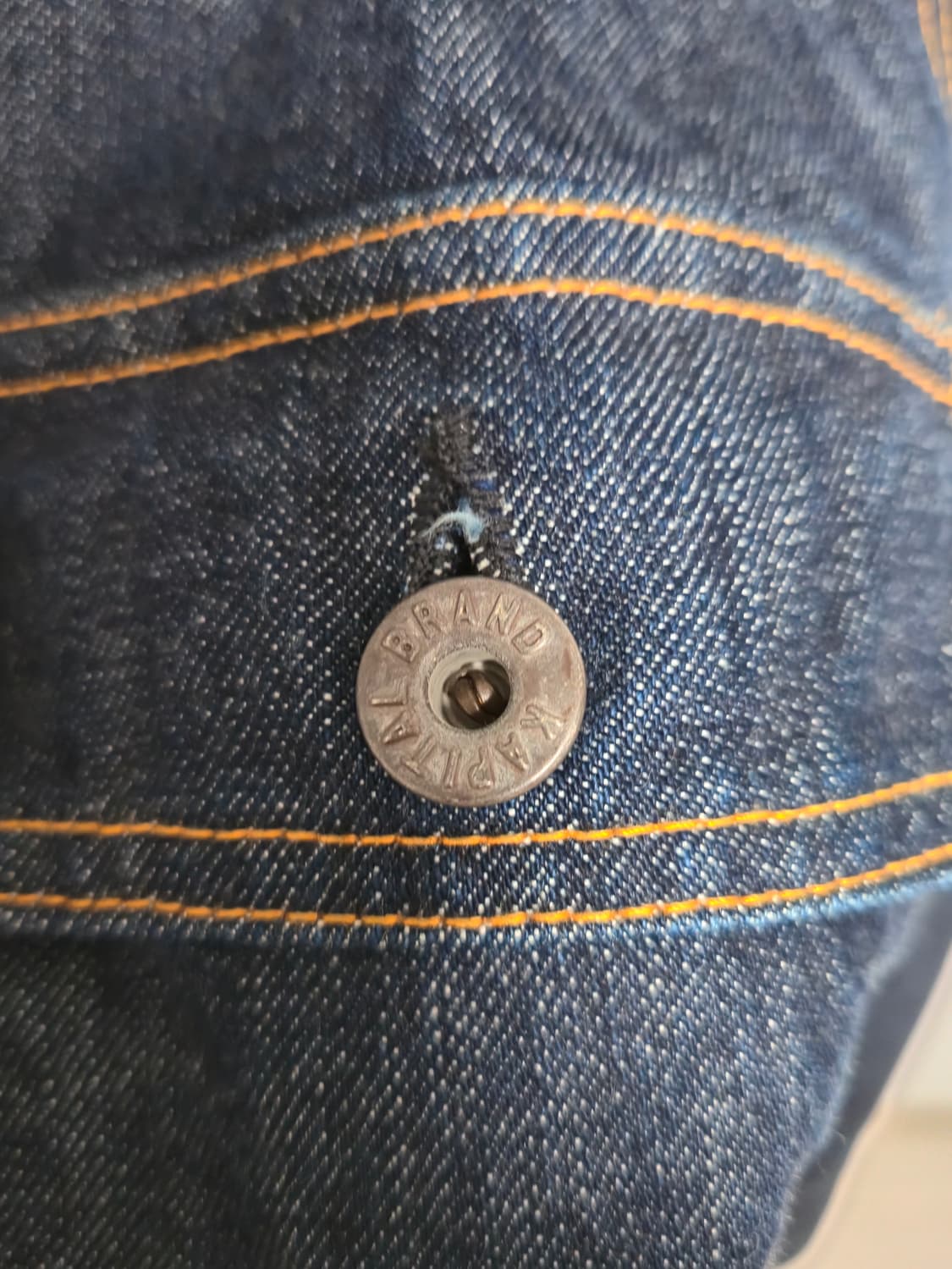 [KAPITAL]캐피탈 데님 원 워시 자켓 인디고 4 SIZE 상품이미지3