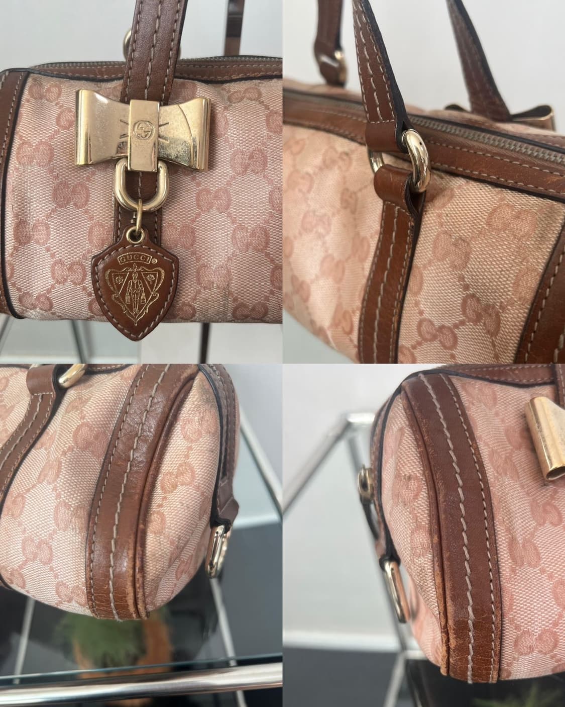 구찌 GG 크리스탈 듀체사 볼링백 상품이미지3