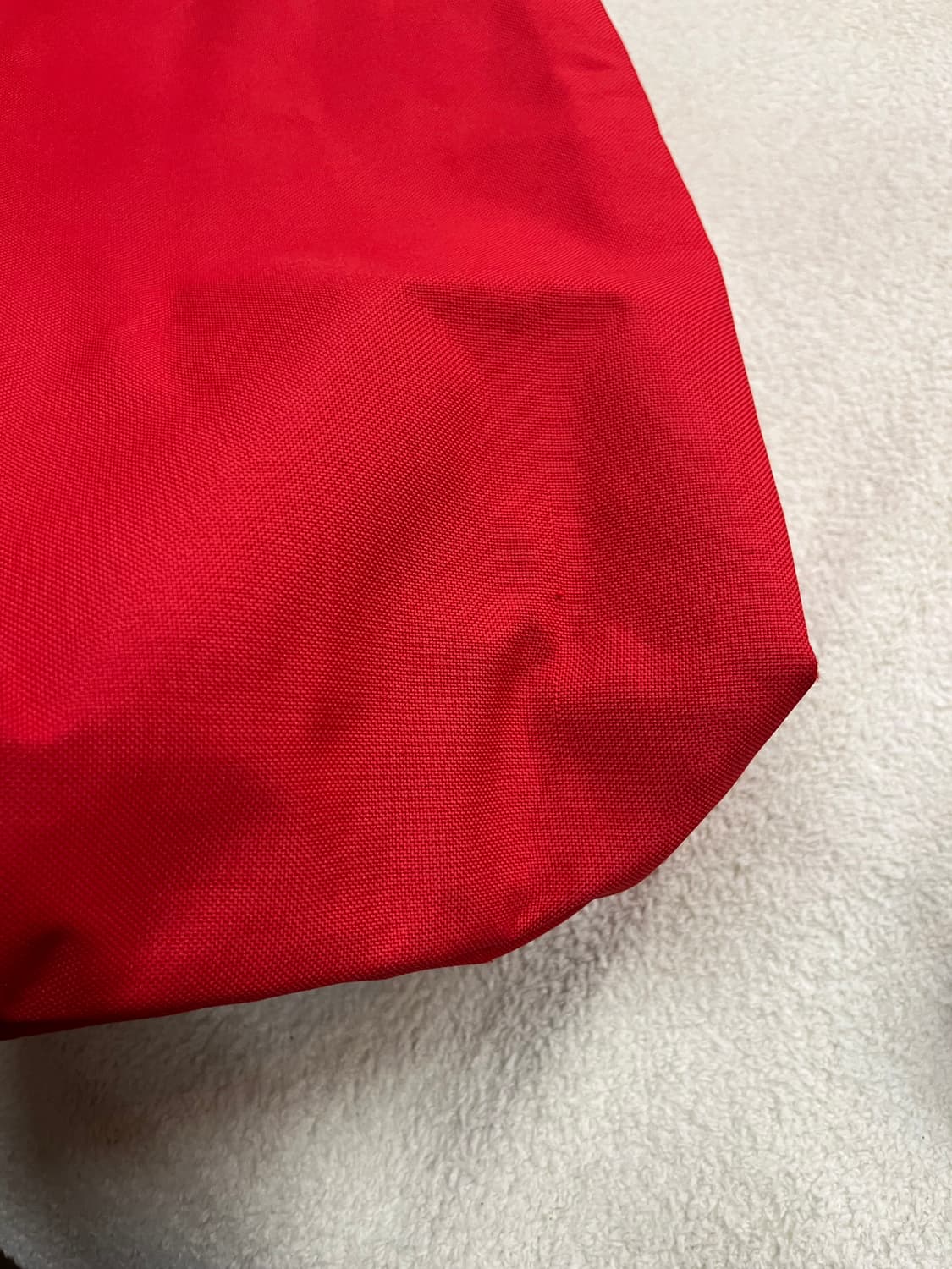 꾸레쥬 로고 쇼퍼백 레드 상품이미지4