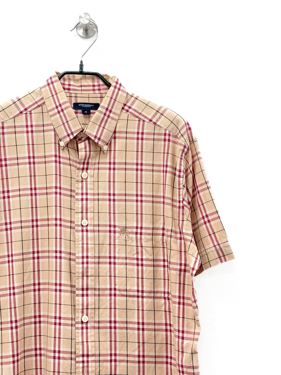 버버리 체크 숏슬리브 셔츠 상품이미지2