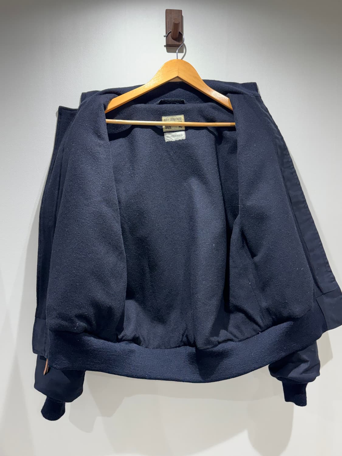 버즈릭슨 USN 초기형 Zip 덱자켓 (40) 상품이미지5