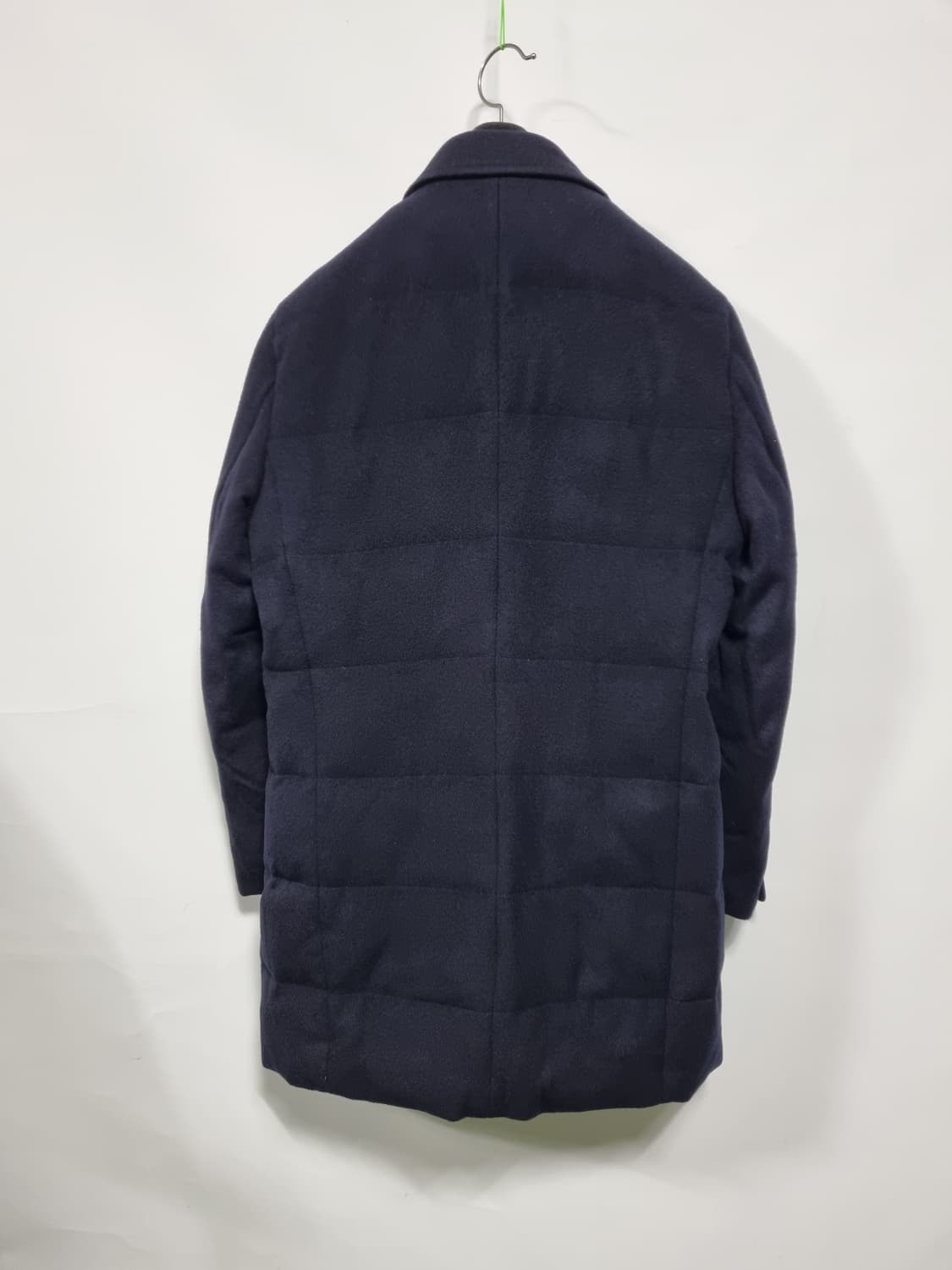 지이크 울 캐시미어 구스다운 하프 패딩코트 100 상품이미지2