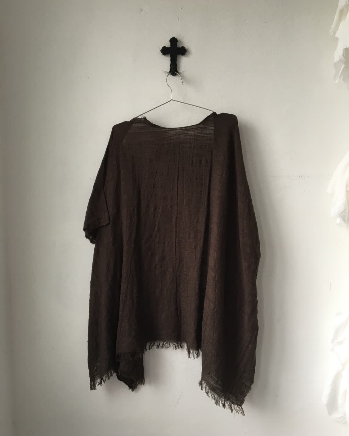 Grunge mood open cardigan 상품이미지2