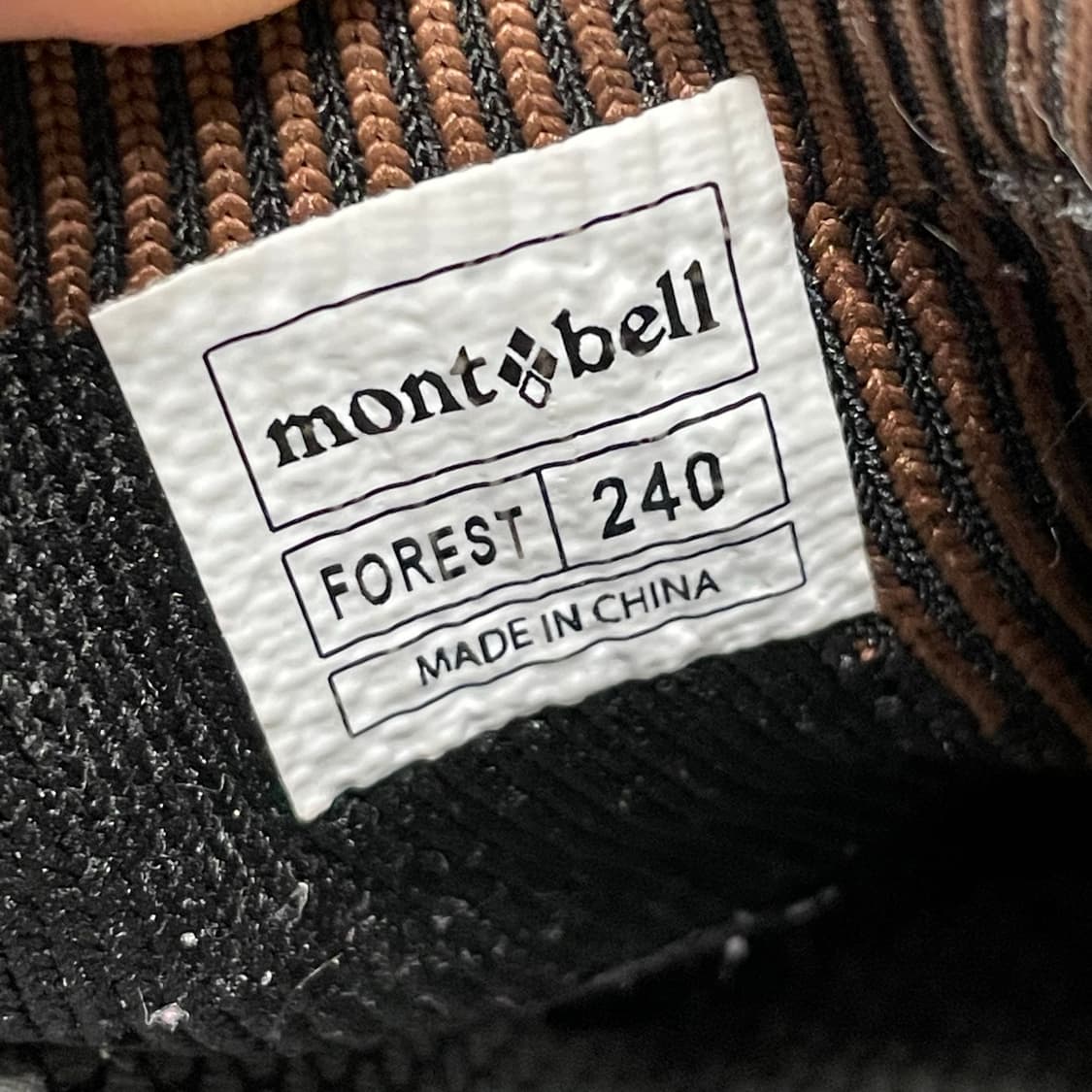 몽벨 카키 여성 트레킹화 240 상품이미지8