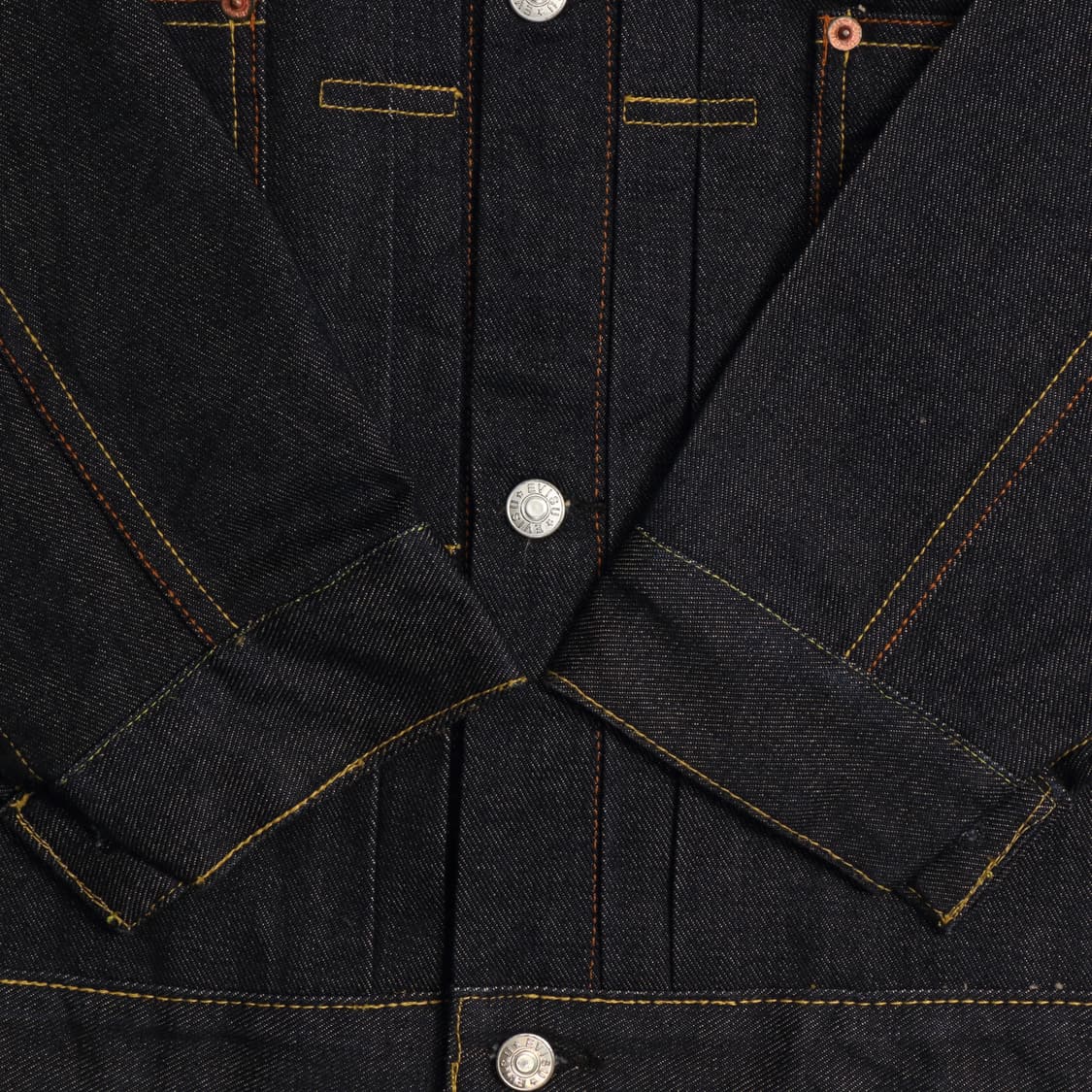 00's 에비수 로고 프린팅 데님 자켓 A1686 상품이미지4