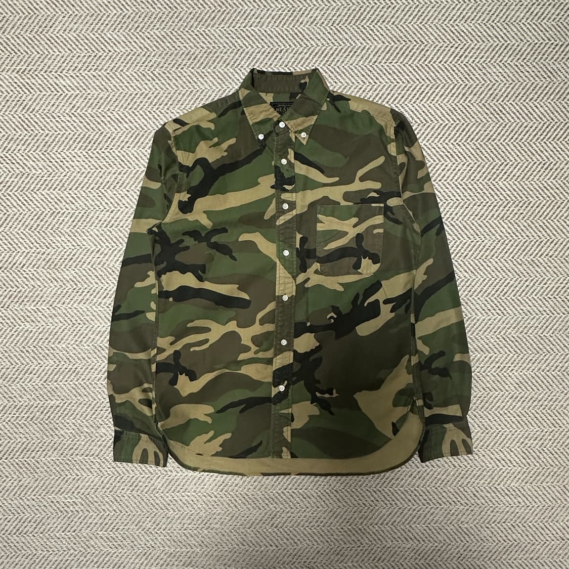 BEAMS PLUS camo shirt 상품이미지1
