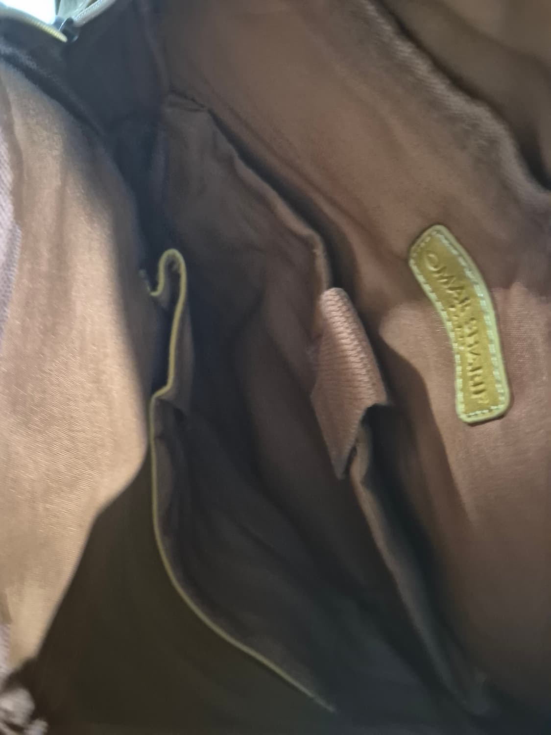 오마샤리프 파리 빈티지 가죽백팩 가방 상품이미지4